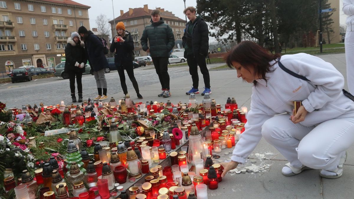 V Ostravě chystají pomník obětem střelby v nemocnici