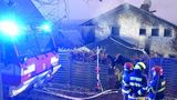 Ve vyhořelé chatě na Chebsku našli hasiči mrtvou ženu