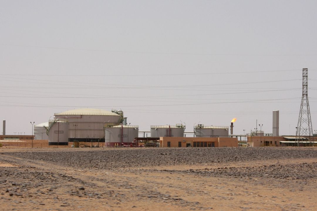 Libyjské ropné pole Al-Fíl 