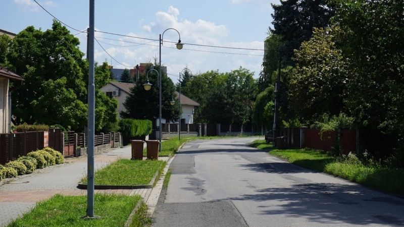 Ulice Svatopluka Čecha v Karviné