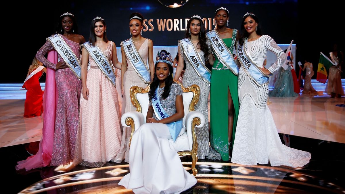Toni Ann Singhová z Jamajky zvítězila v soutěži Miss World