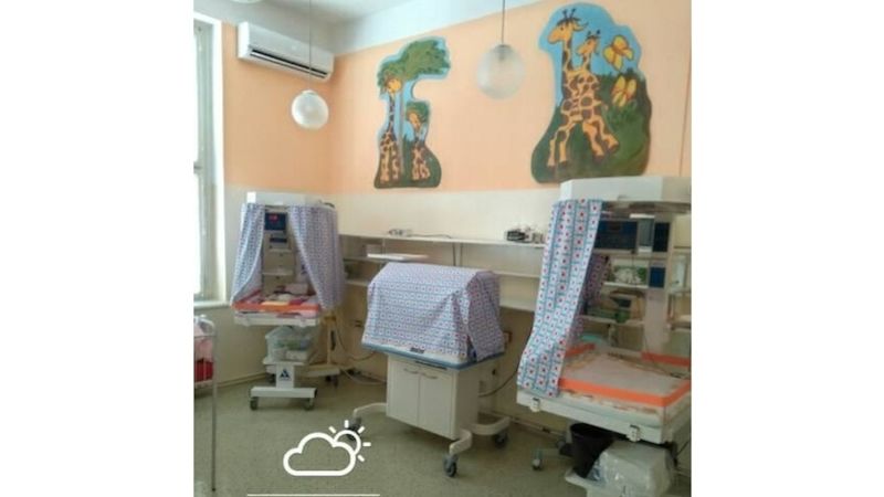 Dárek pro Nemocnici Teplice jako poděkování za péči o nedonošené děti