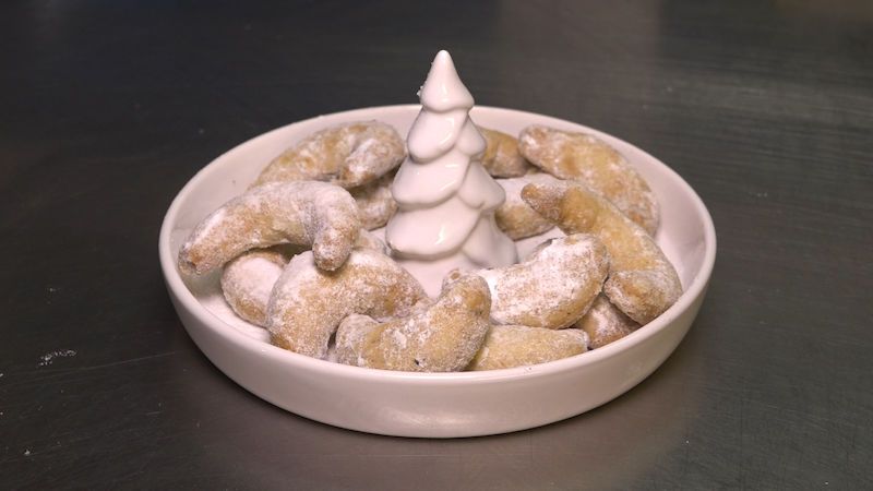 Tradiční vanilkové rohlíčky podle receptu mistra cukráře