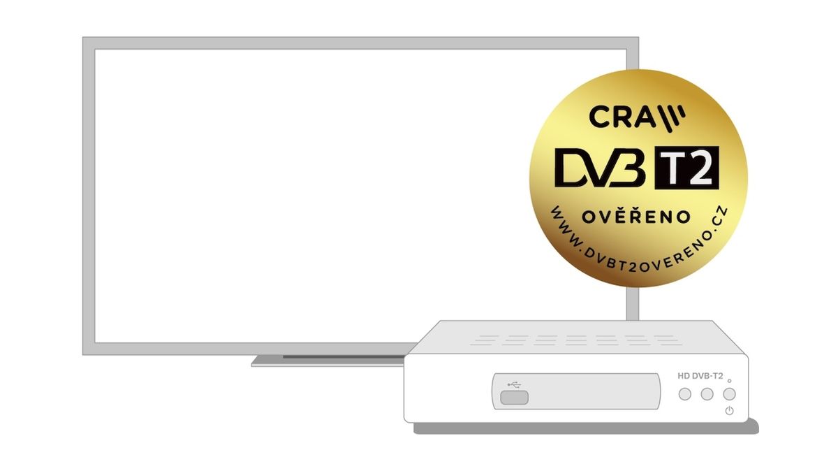 Označení DVB-T2 ověřeno