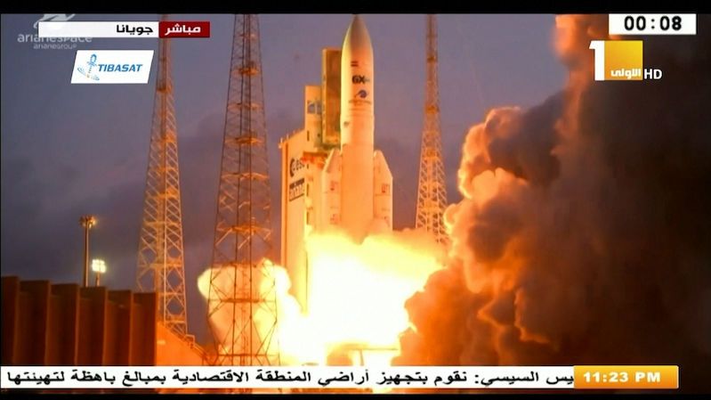 Egypt poslal na orbitu svůj první komunikační satelit