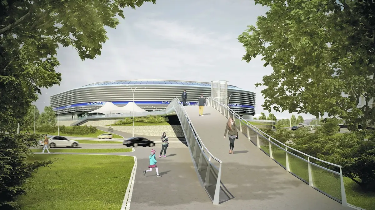Hokejova Arena Se Brnu Priblizuje Novinky Cz