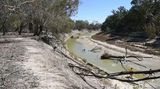 Australská řeka Darling je nejsušší od roku 1900
