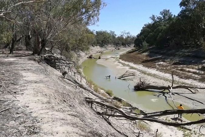 BEZ KOMENTÁŘE: V Austrálii vysychá řeka Darling