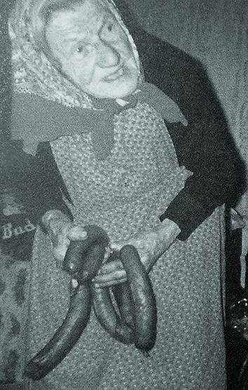 Irma Gabrhelová při oslavě 90. narozenin.