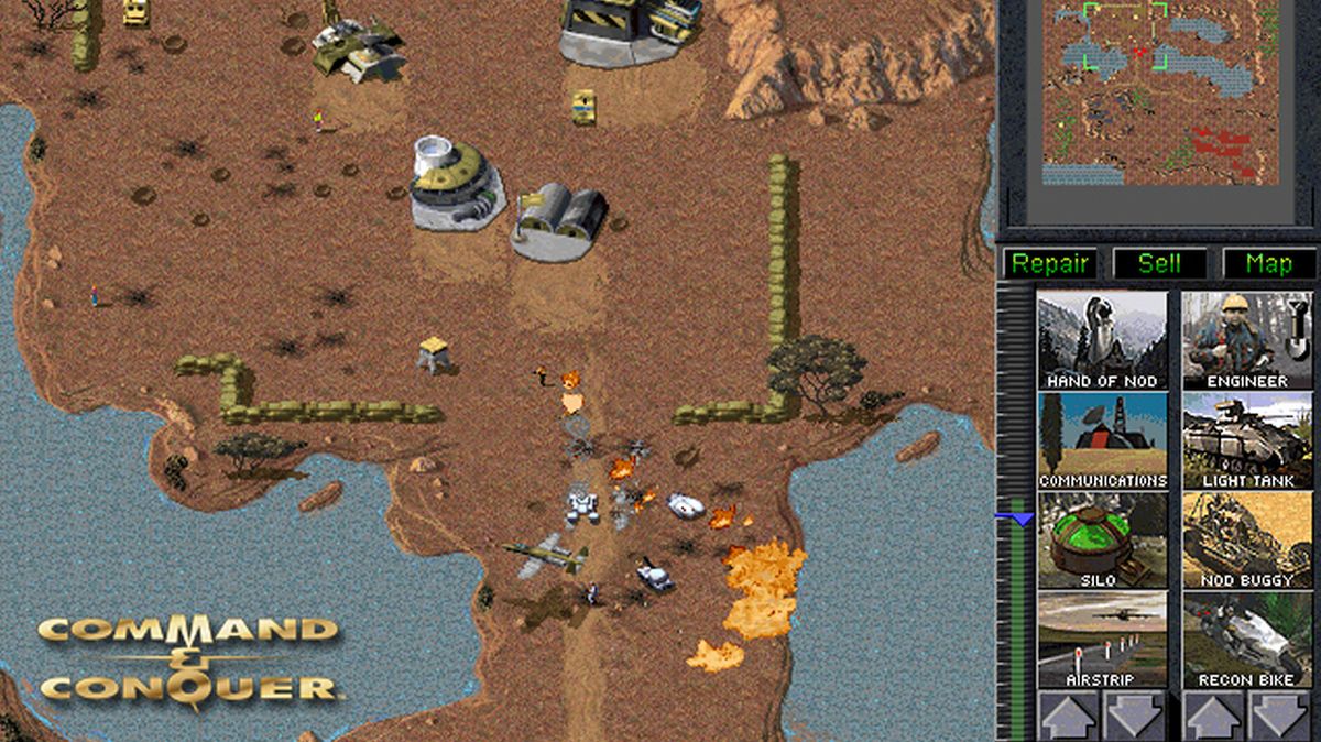 Ukázka ze hry Command & Conquer