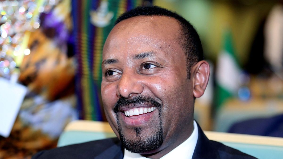 Etiopský premiér Abiy Ahmed 