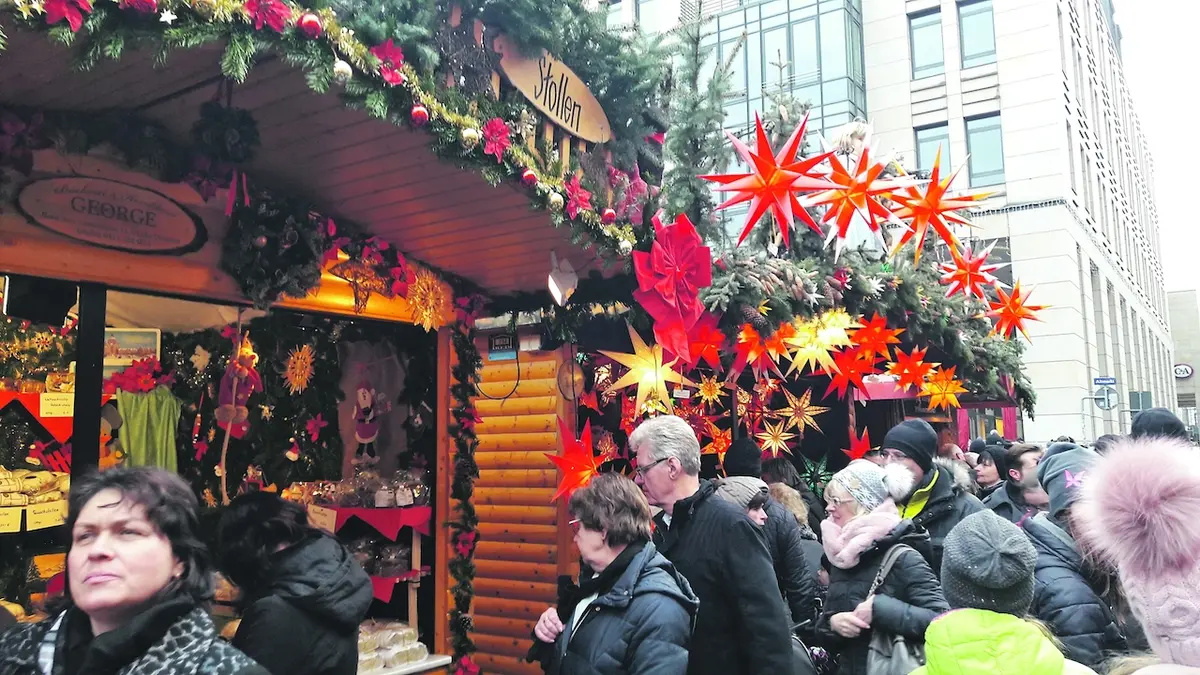 Na náměstí Altmark je často doslova hlava na hlavě.