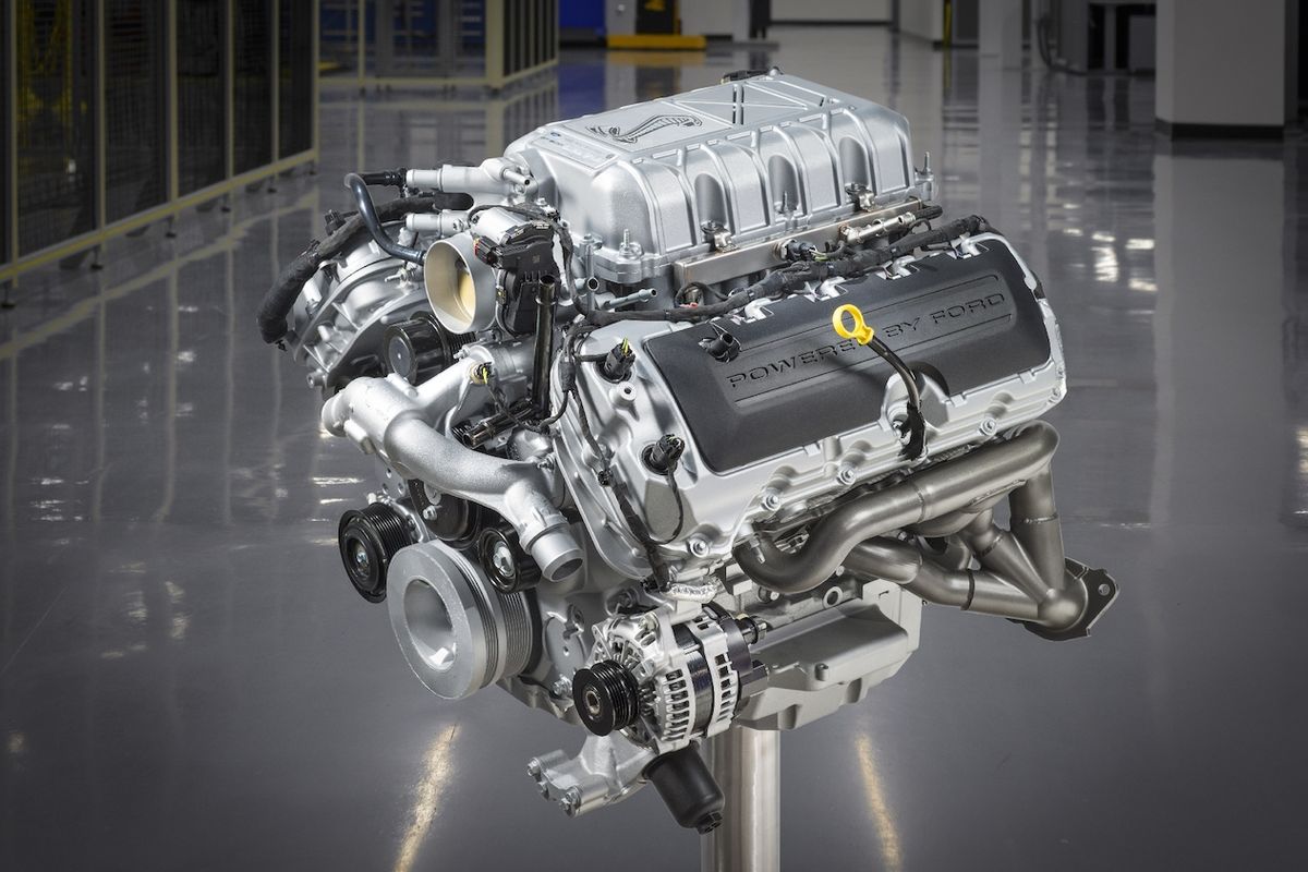 Takhle vypadá Predator V8, nejsilnější osmiválec, který Ford dosud nabídl do silničního auta.