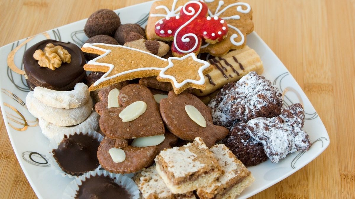 Vánoční cukroví podle vyhlášeného cukráře
