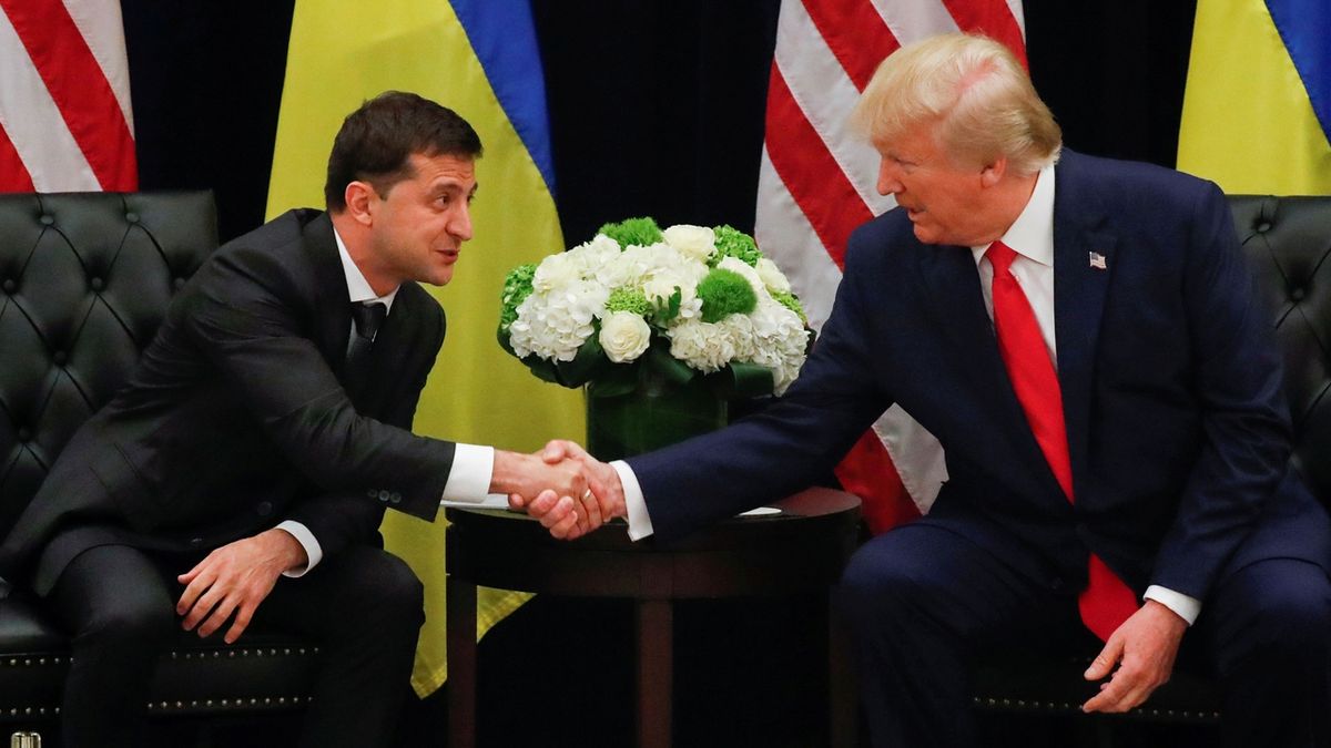 Americký prezident Donald Trump se ve středu setkal se svým ukrajinským protějškem Volodymyrem Zelenským při příležitosti zasedání Valného shromáždění OSN.
