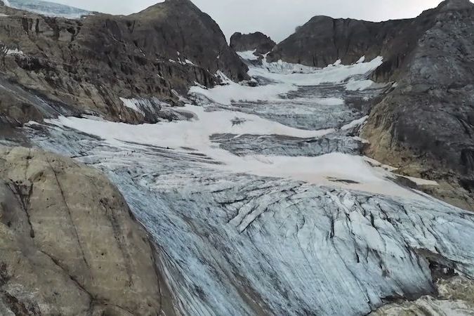 BEZ KOMENTÁŘE: Ledovec Marmolada v Itálii může do roku 2050 zcela zmizet