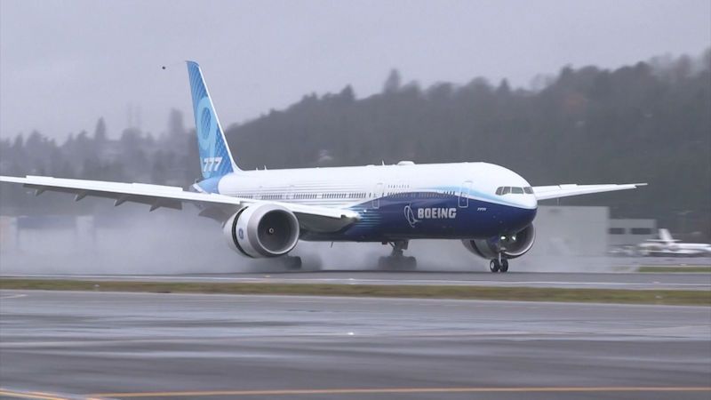 Boeing 777X dosedl ladně. Nejdelší civilní letadlo čekají další testy