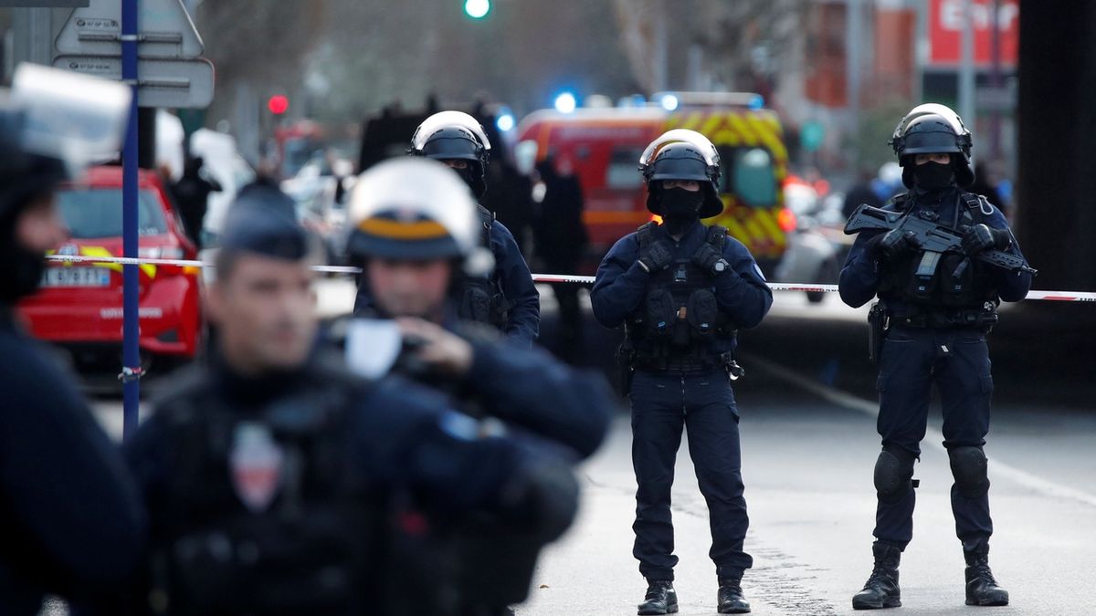 Francouzští policisté. Ilustrační foto
