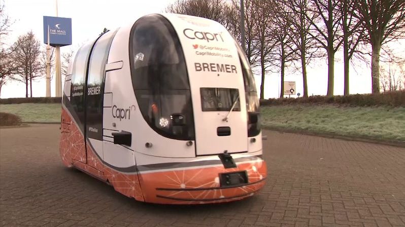 Ve Velké Británii testují pojízdné bubliny pro veřejnou dopravu