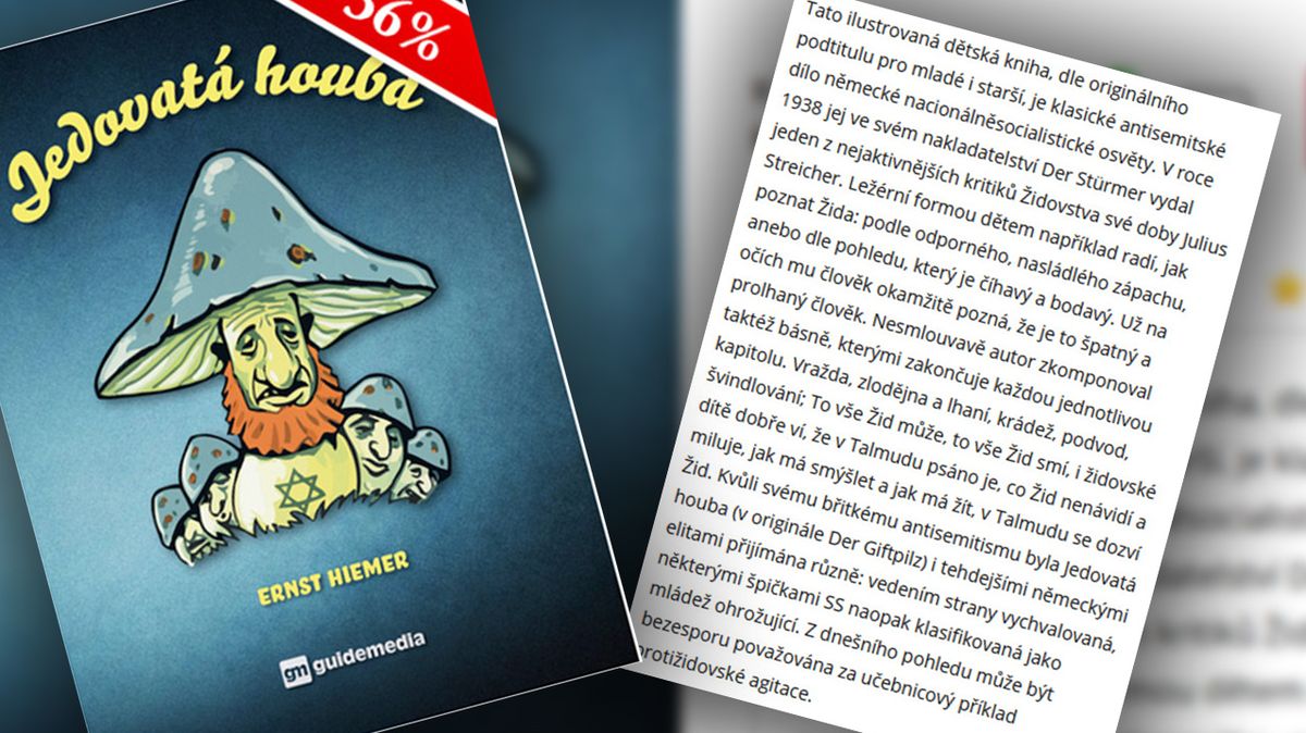 Česká knihkupectví nabízejí nacistickou propagandu proti Židům mezi tituly pro děti
