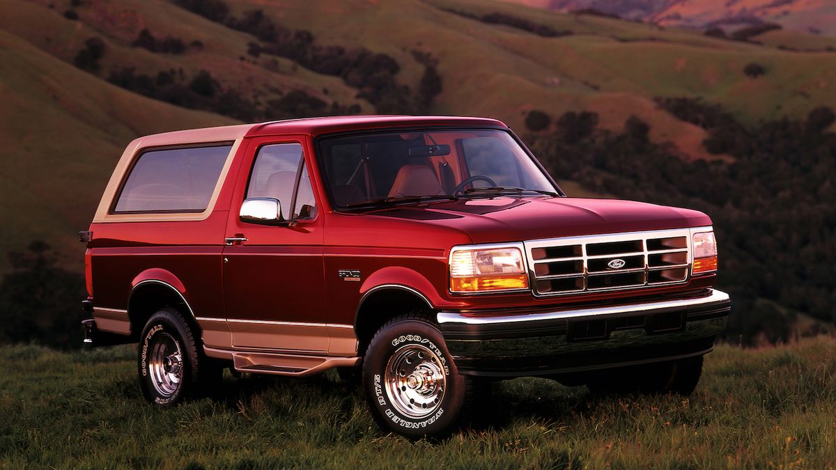 Takhle vypadala dosud poslední, pátá generace Fordu Bronco.