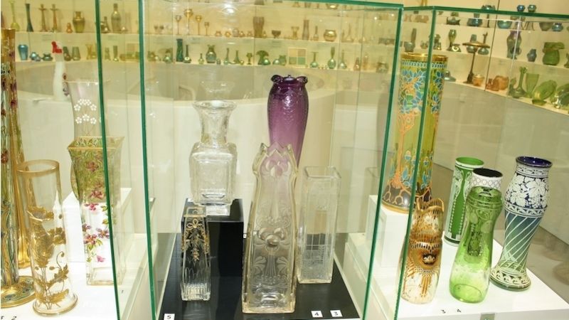 Výstava Secesní sklo z Nového Boru