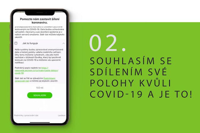 Mapy.cz – jak sdílet svou polohu kvůli COVID-19