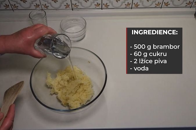 Recept na domácí droždí z brambor