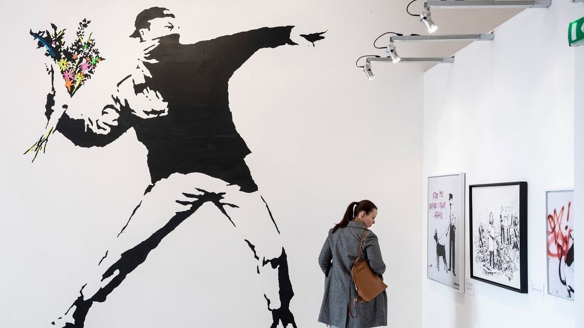 Banksy přišel o ochrannou známku na dílo, protože tají identitu