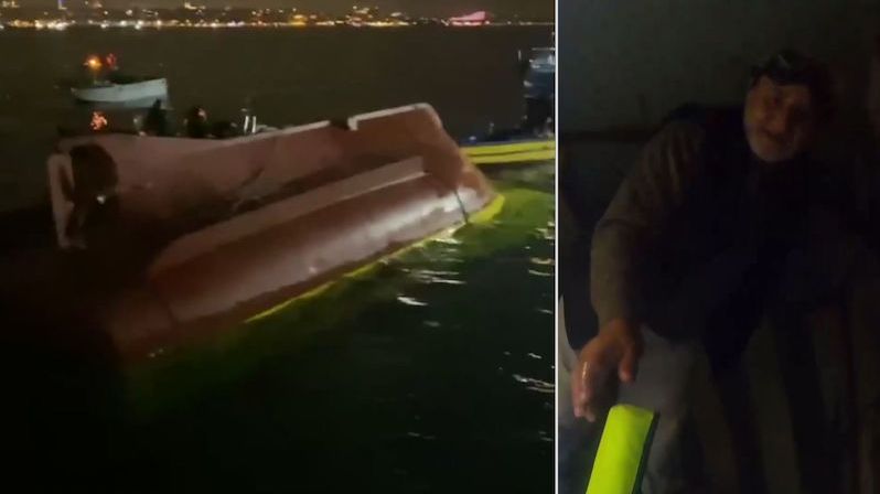 Policejní potápěči našli v převráceném člunu živého kuchaře