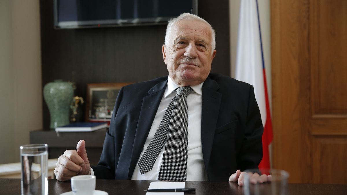 Václav Klaus ukončil karanténu, měl jen lehký průběh covidu