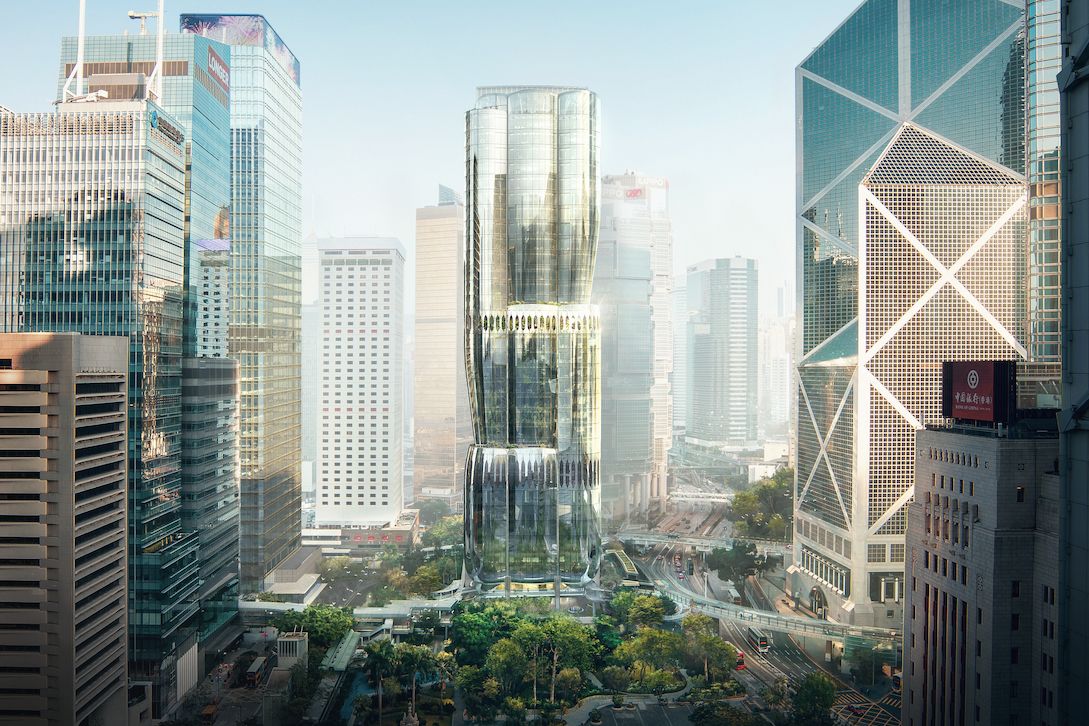 Bezpochyby půjde o jednu z architektonicky nejzajímavějších staveb v Hongkongu.