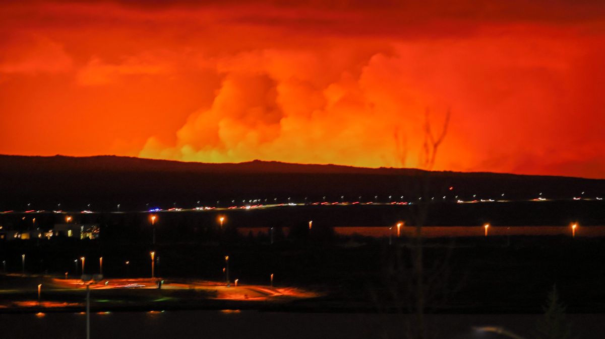 Island znovu evakuuje. Započala další silná erupce