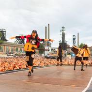 Kapela Gogol Bordello na Colours of Ostrava