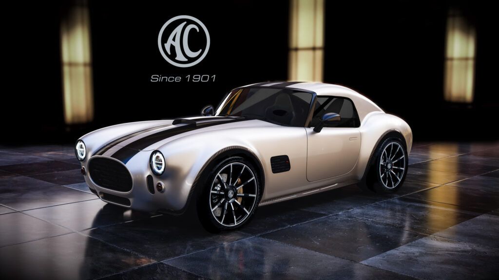 Novodobá AC Cobra přijíždí jako kupé. Poprvé v historii