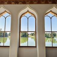 Výhled na zámek je skvostný ze všech pater stavby.