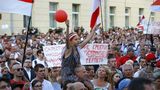 Protesty v Bělorusku pokračují, obětí může být pět 
