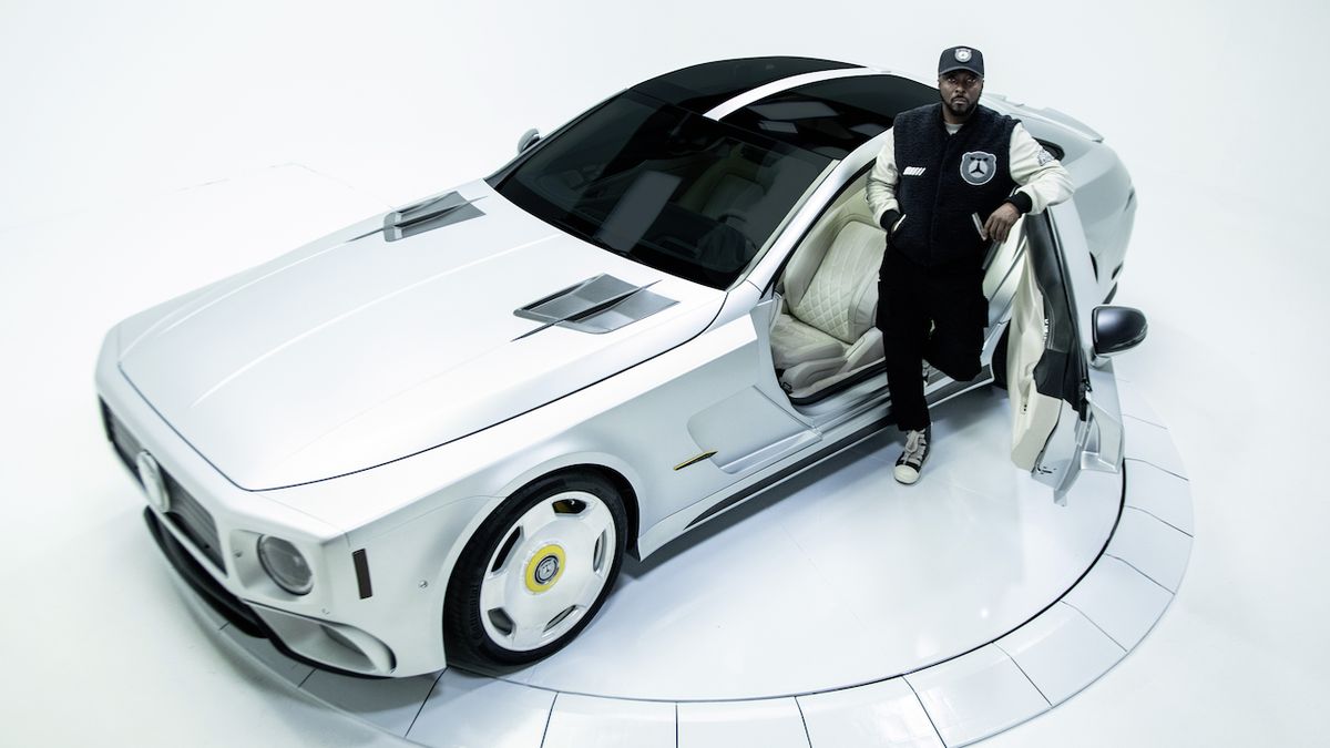 Nový mercedes navrhl americký rapper, vzniklo kupé s přídí off-roadu
