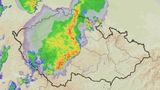 Bouřky v Česku provázel efekt luku
