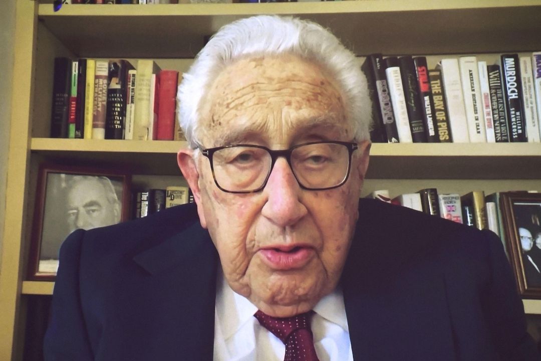 Henry Kissinger v roce 2022
