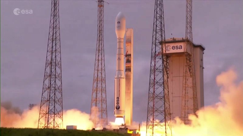 Modernizovaná evropská nosná raketa Vega má za sebou první start