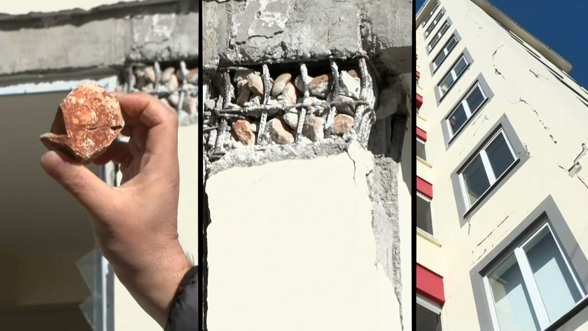 Místo betonu kamení. Záběry odhalily kvalitu tureckých budov