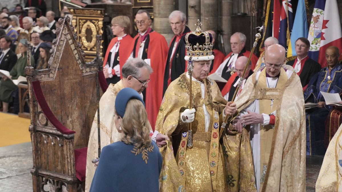 FOTO: Korunovace britského krále Karla III.