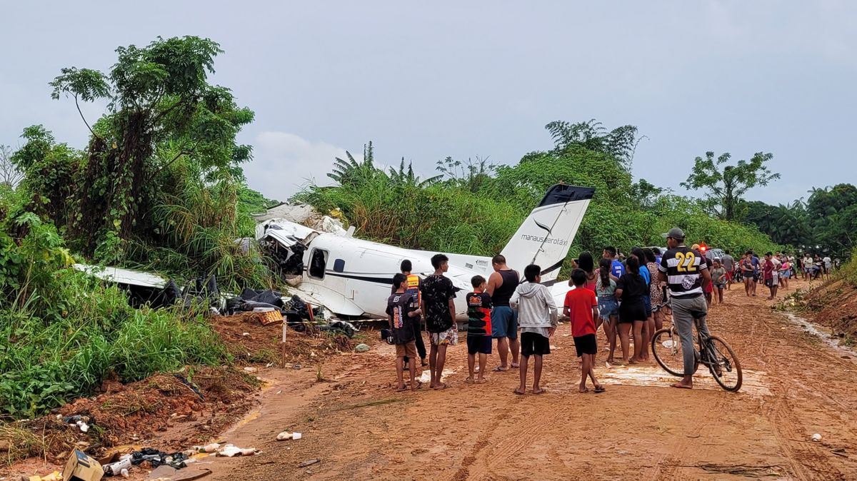 Pád letadla v Amazonii. Zahynulo 14 lidí