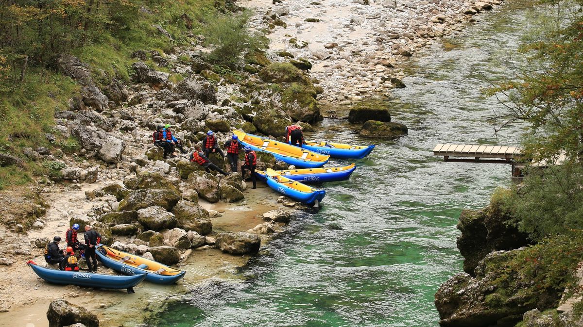 Mladý český vodák při sjezdu rakouské řeky Salzy zahynul, záchranáři našli jeho tělo