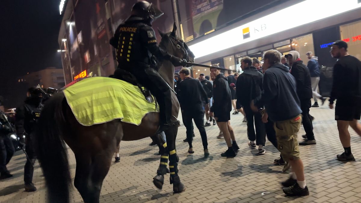 Derby Slavia–Sparta: Policie měla práci i po zápase