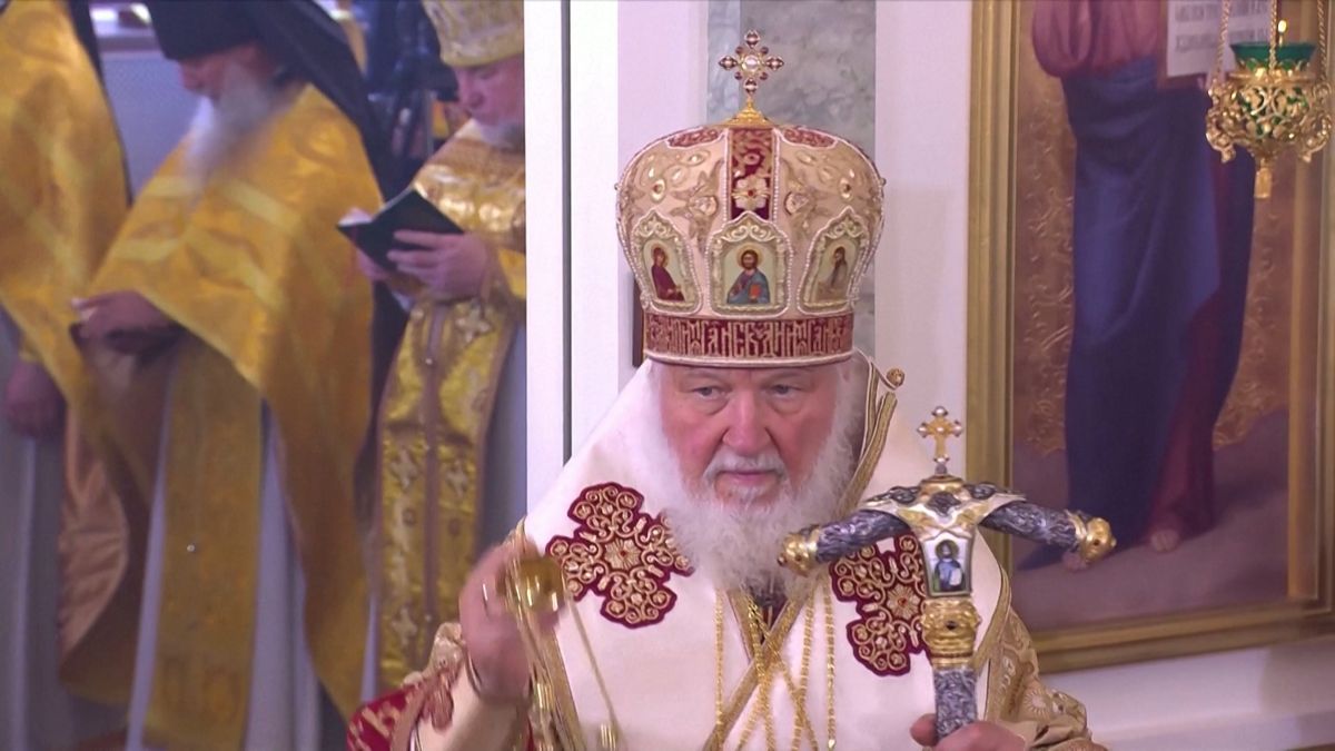 Máme úkol na Ukrajině vyhrát, burcoval Rusy při bohoslužbě patriarcha Kirill