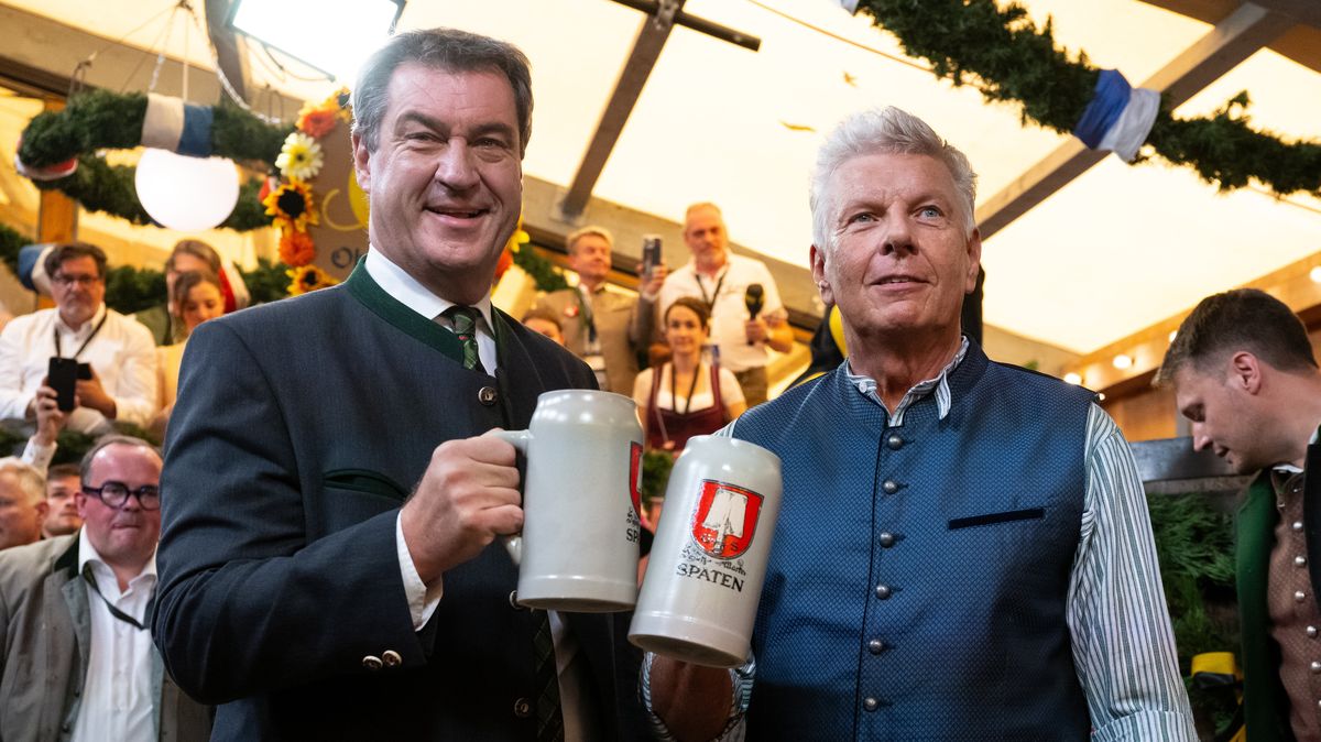 Oktoberfest has started in Munich, a pint of beer costs almost 400 crowns