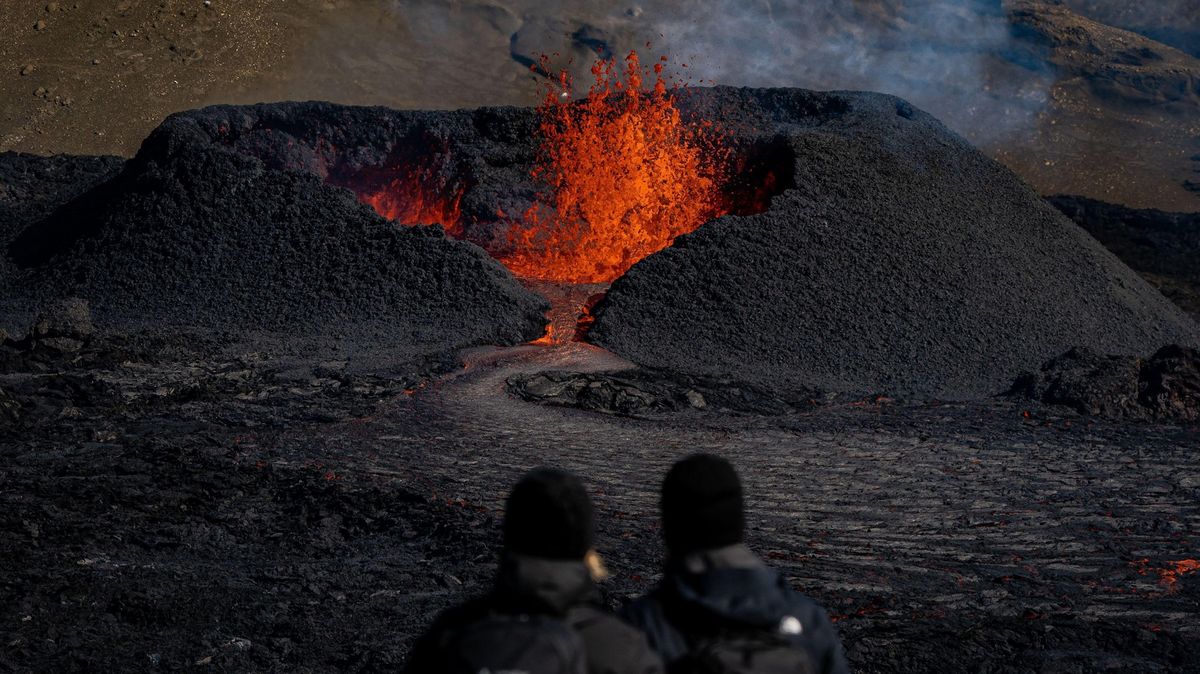 Vybuchla sopka Fagradalsfjall poblíž islandského Reykjavíku