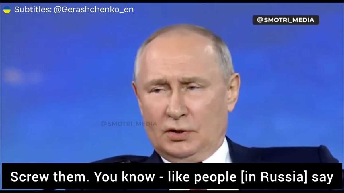 „Sr*t na ně.“ Putin se v Petrohradě odvázal při debatě o jaderných zbraních